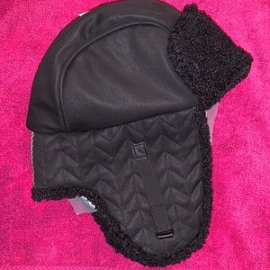 UGG ~Mens Quilted Nylon Trapper Hat BNWT!